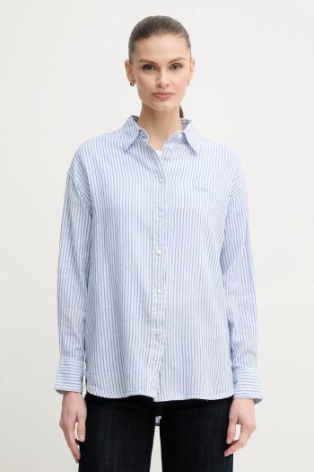 Ľanová košeľa Pepe Jeans DREAM dámska, regular, s klasickým golierom, PL305033