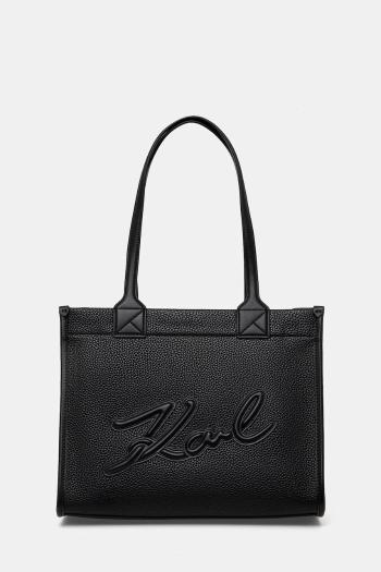Kabelka Karl Lagerfeld čierna farba, A1W30042