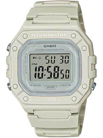 UNISEX CASIO W-218HC-8A HODINKY + KRABIČKA