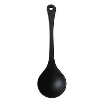 TORO Plastová naberačka KITCHISIMO Nero 30cm