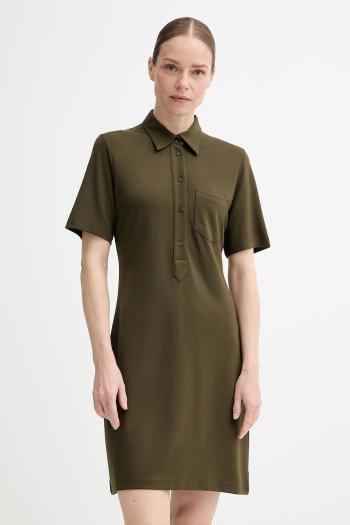 Šaty Filippa K zelená farba, mini, rovný strih, 31746.FK