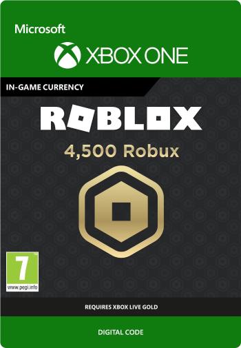 Videójáték kiegészítő 4,500 Robux for Xbox - Xbox Digital