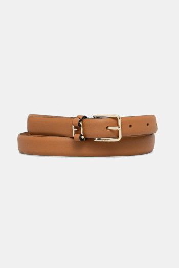Kožený opasok Furla hnedá farba, WC00099.BX2045.RY0001007