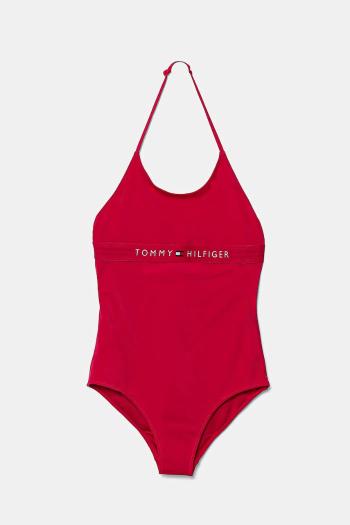 Jednodielne detské plavky Tommy Hilfiger ružová farba, UG0UG00800