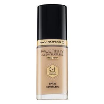 Max Factor Facefinity All Day Flawless Flexi-Hold 3in1 Primer Concealer Foundation SPF20 tekutý make-up 3v1 33 30 ml