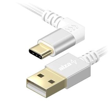 AlzaPower AluCore USB-C D90 1 m strieborný (APW-CBTC0191S)