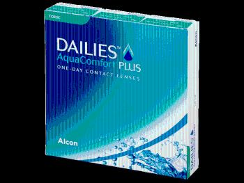 Dailies AquaComfort Plus Toric (90 šošoviek)