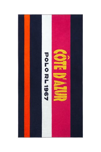 Bavlnený plážový uterák Ralph Lauren BARGO Navy 90 x 170 cm viac farieb