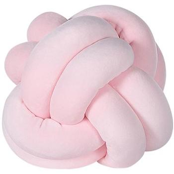BELIANI, Uzlový vankúš 20 × 20 cm ružový MALNI, 243644 (beliani_243644)