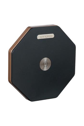 Bezdrôtové led svietidlo Gingko Design Twist Hexagon čierna farba