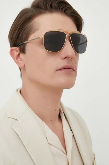 Slnečné okuliare Versace pánske, zlatá farba, 0VE2242