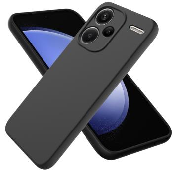 RUBBER Ochranný kryt Xiaomi Redmi Note 13 Pro+ 5G čierny