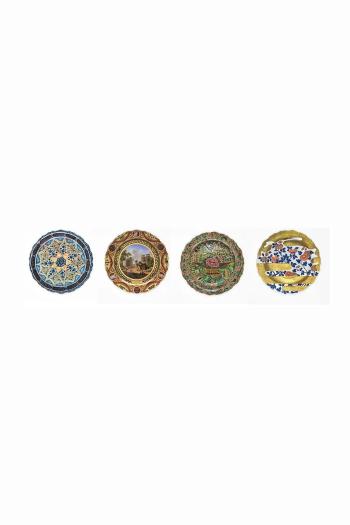 Sada tanierov Palais Royal 23 cm 4-pak viac farieb