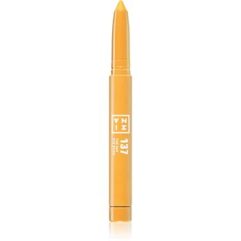 3INA The 24H Eye Stick dlhotrvajúce očné tiene v ceruzke odtieň 137 - Yellow 1,4 g