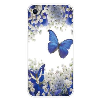 ART Silikónový kryt Apple iPhone 7 / iPhone 8 / SE 2022 / 2020  PURPLE BUTTERFLY
