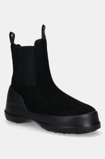 Semišové snehule Moon Boot MB LUNA CHELSEA SUEDE čierna farba, 80D2480050 N001
