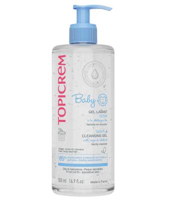 Topicrem Umývací gél na pokožku a vlasy Baby (Gentle Cleansing Gél) 500 ml