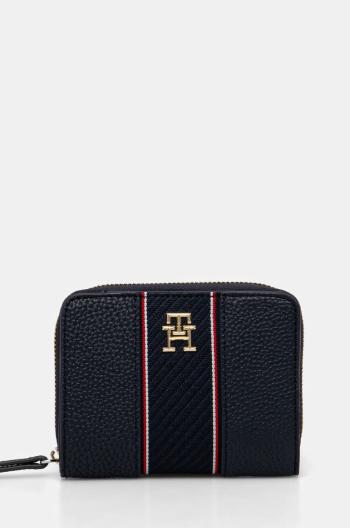 Peňaženka Tommy Hilfiger dámska, tmavomodrá farba, AW0AW16924