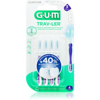G.U.M Trav-Ler Interdental medzizubné kefky 1,2 mm 4 ks