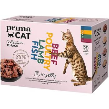 PrimaCat klasik multipack 12× 85 g v želé (6430069586650)