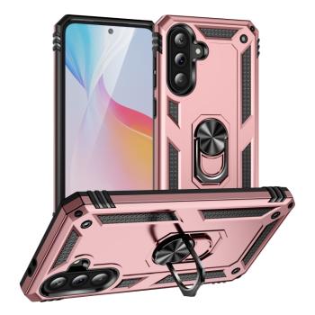 RING Kryt s držiakom pre Samsung Galaxy A36 ružový