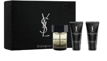 Yves Saint Laurent La Nuit De L`Homme - EDT 100 ml + sprchový gel 2 x 50 ml