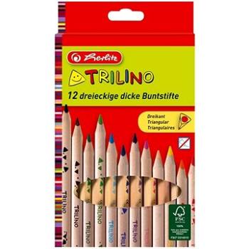 Herlitz Trilino 12 farieb trojhranné (4008110194196)