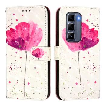 ART Peňaženkový kryt pre Infinix Hot 50 Pro+ FLOWER