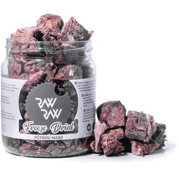 Raw Raw pochúťka mrazom sušené Pštrosie mäso 90 g (8595593307725)