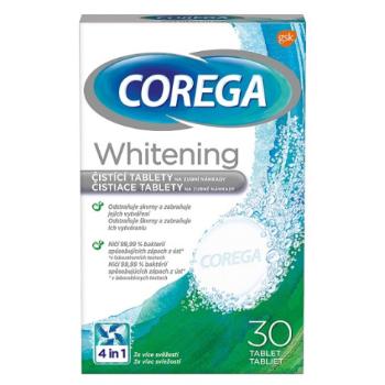 Corega Whitening tabs 30 ks