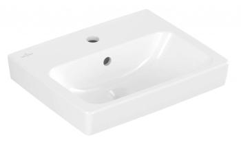VILLEROY & BOCH - Architectura Umývadielko 45x37 cm, s prepadom, otvor na batériu, alpská biela 43874501