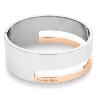 Calvin Klein Pevný bicolor náramok Geometric Essentials 35000675