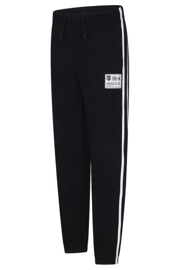 Detské tepláky Converse čierna farba, s nášivkou, 9CG738