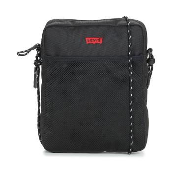 Levis  DUAL STRAP NORTH-SOUTH CROSSBODY  Vrecúška/Malé kabelky Čierna