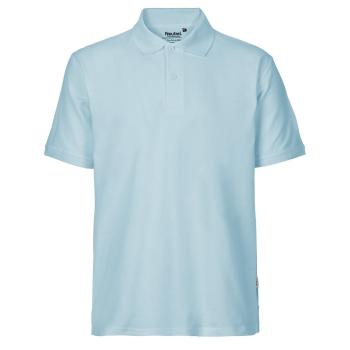 Neutral Pánska polokošeľa Classic z organickej Fairtrade bavlny - Svetlomodrá | XXXL