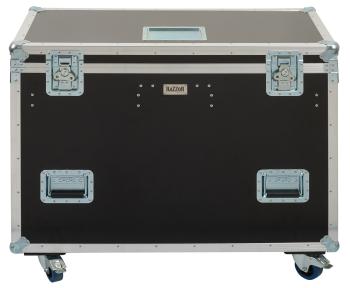 Razzor Cases Case for 2x Elation light head, with wheels