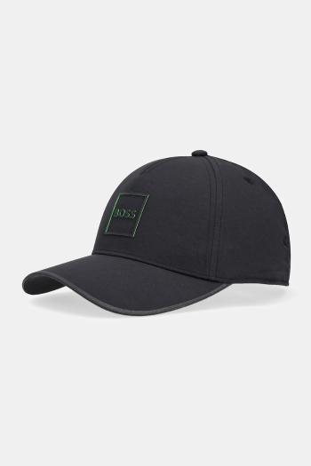 Čiapka BOSS Green čierna farba, 50544406
