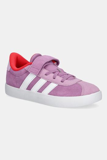 Detské tenisky adidas VL COURT 3.0 fialová farba, JP7832