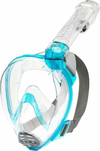 Cressi Baron Full Face Mask Clear/Aquamarine Transparent M/L Potápačská maska