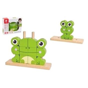 Teddies Vkladačka Žabie drevo 17 ks (6927049051074)