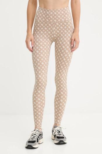 Legíny Guess PEONY béžová farba, vzorované, V5YB18 MC03W