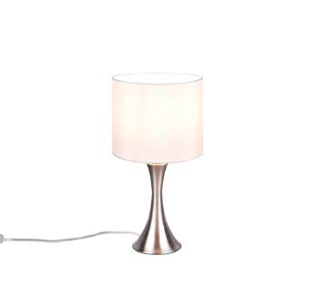 Stolová lampa Trio Sabia nikel 515790107