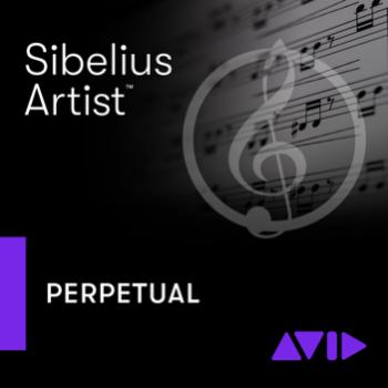 AVID Sibelius Artist Perpetual New License (Digitálny produkt)