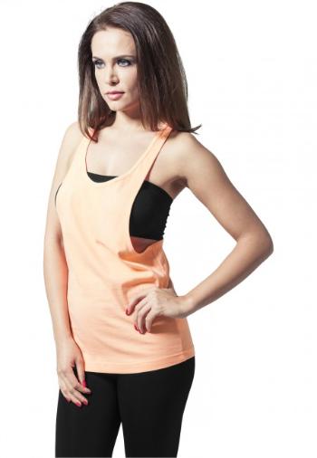 Urban Classics Ladies Loose Neon Tanktop neonorange - XL