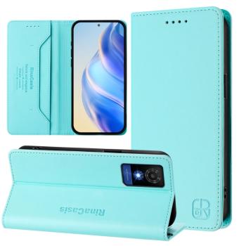 RINA Zaklápacie puzdro pre TCL 501 svetlomodré