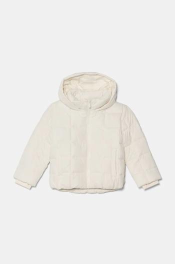 Detská bunda Abercrombie & Fitch béžová farba, KI244-4010