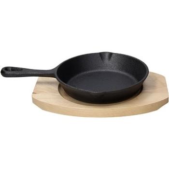 Tognana Panvica na pečenie/servírovanie liatinová 15 cm s rukoväťou FUSION TASTE (W8458X8FUTA)