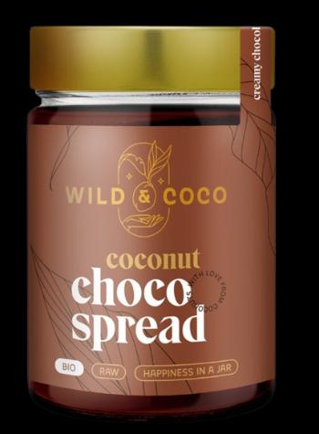 WILD & COCO Kokosová nátierka čokoládová BIO 300 g