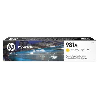 HP J3M70A - originálna cartridge HP 981A, žltá, 70ml