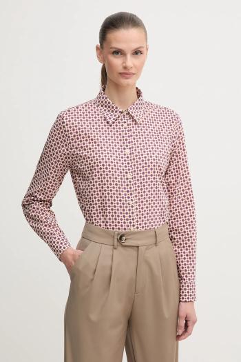 Košeľa United Colors of Benetton biela farba, regular, s klasickým golierom, 5Q6SDQ0AY